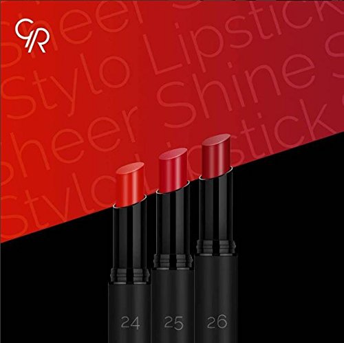 Golden Rose Sheer Shine Stylo Lipstick 24