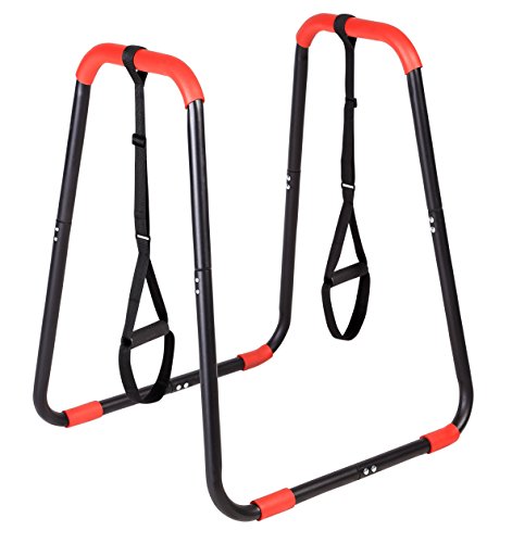 SportPlus SP-LE-005 Estación de Entrenamiento, Unisex Adulto, Multicolor, Talla Única