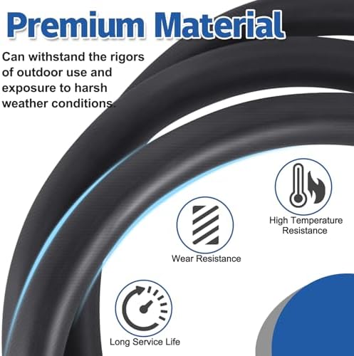 Boltigen 1 Inch NPT Fuel Transfer Hose, 10FT Heavy Duty Fuel Hose — 사진 6