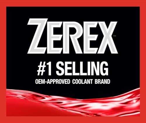 Zerex Heavy Duty Extended Life 50/50 Prediluted Ready-to-Use Antifreeze/Coolant 1 GA, Case of 6