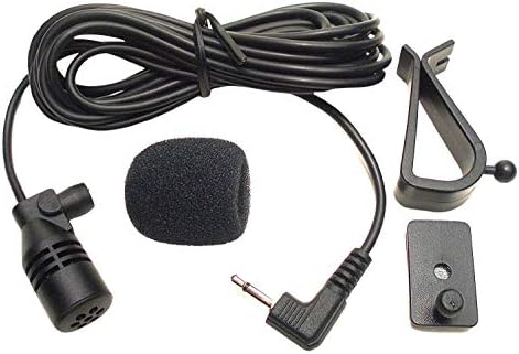 FingerLakes Microphone Mic 2.5mm Pioneer Compatible for Car Vehicle Stereo Radio GPS DVD Bluetooth Enabled Head Unit