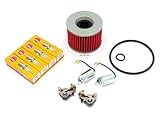 Tune Up Kit - 1969 - 1978 Honda CB750 - Oil Filter D8EA Spark Plugs Points