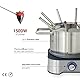 LACOR 69399 Elektrisches Fondue, Edelstahl