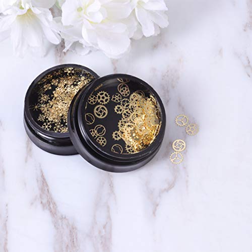 Minkissy toppe per unghie di Natale 2 astucci di