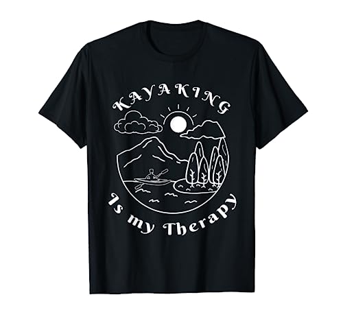 Kayak Terapia para amantes de la navegación, Kayaker, Kayak, Gráfico experto Camiseta