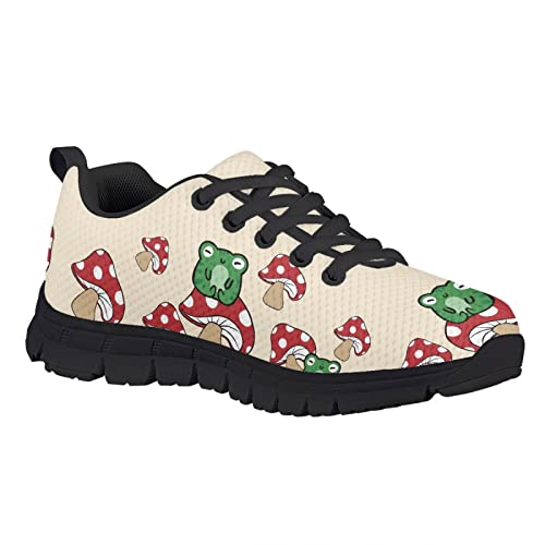 Yzaoxia Sneakers for Girls Boys Black Sole Sneakers Casual Breathable Running Shoes Lightweight Kids Tennis Shoes Non-Slip Child Shoes Size 11-52