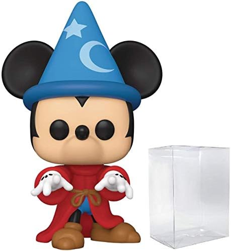 Funko Pop! Disney: Fantasia 80th Anniversary - Sorcerer Mickey Vinyl Figure (Bundled with Pop Box Protector Case)