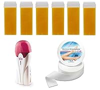 Kit Depilazione Professionale Scaldarullo 6 Ceretta Rotolo Strappacera