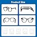 GetD AI Glasses for Men & Women, Smart Glasses Powered by ChatGPT with 145-Language Translation, Bluetooth 5.4 Glasses,Blue Light Filtering,11H Music Play for Driving, Travel, Business Daily Use