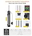 SEAOURA Submersible Aquarium Heater, 100W Fish Tank Heater for Saltwater Freshwater 15-25 Gallon, Heater for Turtle Tank with LED Controller Safety Protection & Auto Power-Off