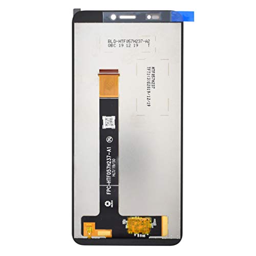 Image of LCD Screen Touch Digitizer Glass Replacement for Nokia C2 Black