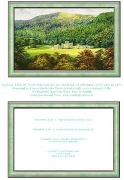 Taymouth Castle, Kenmore, Perthshire, Scotland in 1875 by Elaine Sheldrake
