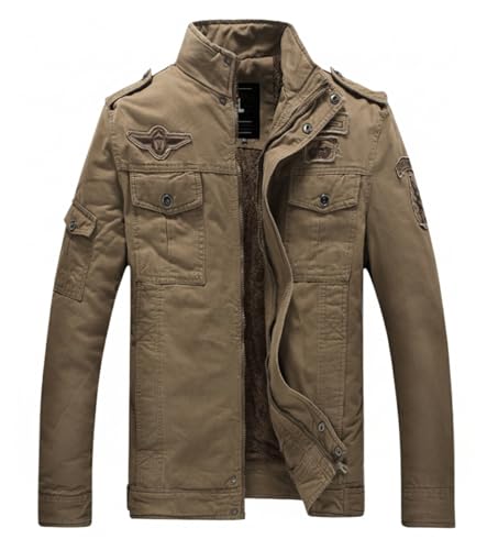 Image of L'MONTE Imported Casual Cotton Fur Winter Jacket for Men
