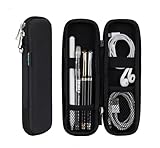 iDream365(TM) Apple Pencil Case Holder,Slim EVA Carrying Case/Bag/Pouch/Holder for Apple Pencils,Executive Fountain Pen,Ballpoint Pen,Stylus Touch Pen-Black