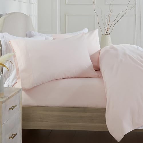 Market & Place Juego de sábanas de franela de 100 % algodón turco | 3 piezas de sábanas de invierno sólidas con bolsillos profundos | Doble cepillado para mayor suavidad y comodidad | Colección Chalet