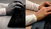 CHERRY KC 4500 Ergo, Ergonomische Tastatur, Deutsch QWERTZ, Schwarz – Ansicht 9