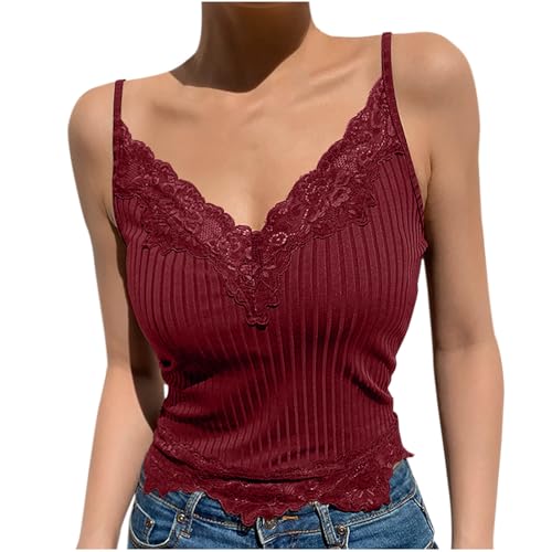 Camiseta sin mangas Y2K ideal para festivales de verano y terrazas