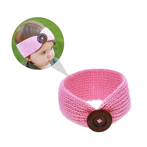 Hohopeti 4 Peças Faixa De Cabeça De Malha De Bebê De Crochê Para Crianças Faixas De Cabelo De Crochê