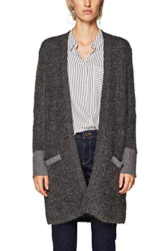 Esprit 108ee1i031, Gilet Femme, Gris (Anthracite 5 014), Medium