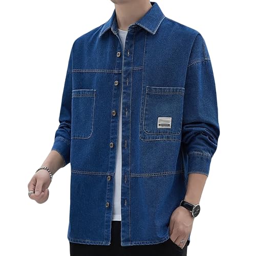 Veste en jean extensible homme confort absolu et double poche pratique