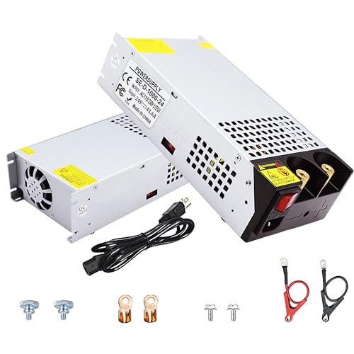 Image of AC to DC 24V 42A 1000W Power Supply Universal Regulated Switching AC to DC Converter AC110V /220V SMPS Transformer Driver Adapter for DIY,LED Strip Light, CCTV Camera Security, RV (DC24V-42A-1000W)