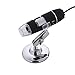 Magnification USB Microscope 8-led Digital Microscope Endoscope Loupe Otoscope Magnifier with Stand (1000X)