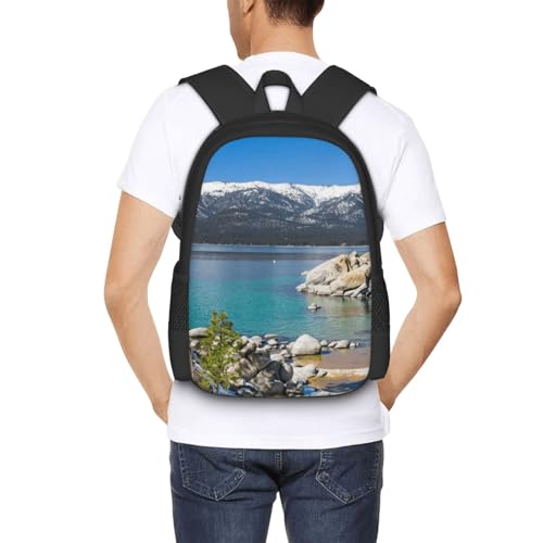 Mochila Plegable Lake Tahoe 20 L Negra Ligera miniatura 6