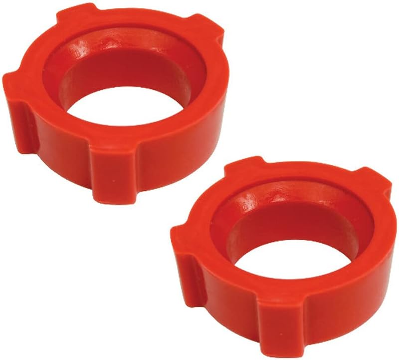 Buchas de poliuretano para pratos de mola ajustáveis EMPI 16-5132-0, diâmetro interno de 5,08 cm – Par