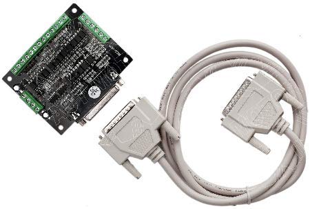 ACT Motor GmbH 1 Breakout Board CNC Schrittmotor Treiber 6Achsen Interface+Kabel ACT Motor GmbH 1 Breakout Board CNC Schrittmotor Treiber 6Achsen Interface+Kabel