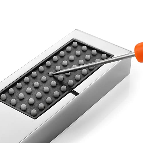 Dr Faucet Hand Held Shower Wand Wall Mount Square Brass Handheld Shower Single Function With Wall Connector And Hose Set, Polished Chrome Finished #TOP4