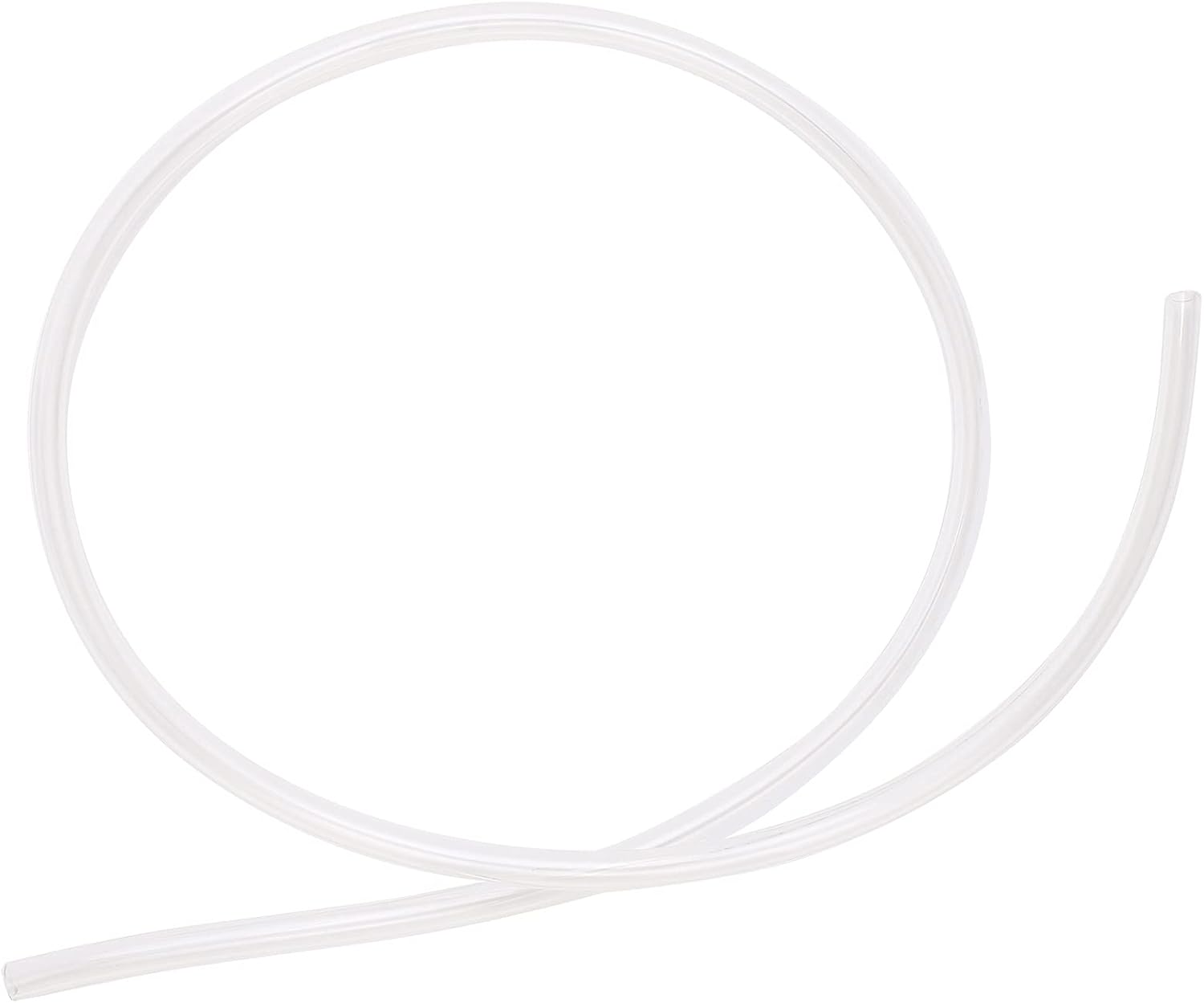 Naroote Nylon Fuel Line, TPU Hose Pressure Switch Tubing Pneumatic Hose Flexible Air Compressor TPU Tube Pipe for Chemical TPU0805 OD8xID5 (Transparent)