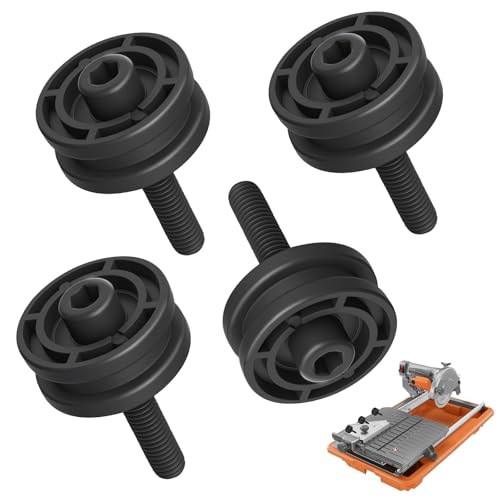 KitchenKipper 305784005 305784001 Tile Saw Roller Assembly Compatible with Ridgid DT180EVO, Fits 7