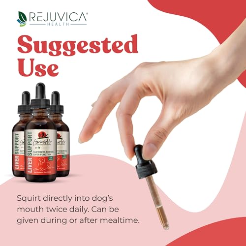 Ancient Pet Liver Support for Dogs & Cats -Simple Liquid delivery, Mixes Easily with Food or Water - Milk Thistle, Dandelion & Artichoke - Enhanced Absorption - 2 fl oz - Thumbnail 4