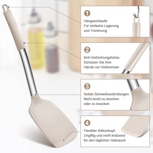 Onader 7-delige siliconen keukenhulp - Afbeelding 4