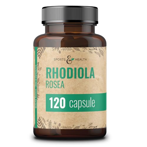 Capsule di Rhodiola Rosea Vegane 120 pz