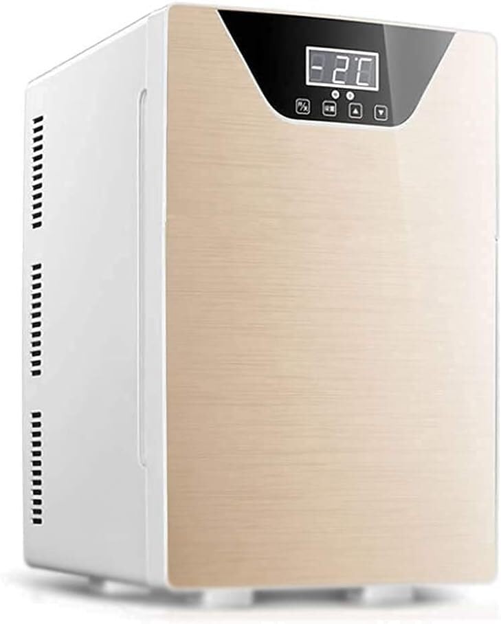 Mini réfrigérateur portable 20L golden au design élégant et finition soignée