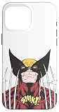 Marvel X-Men Wolverine Snikt Portrait Case for iPhone 16 Pro Max