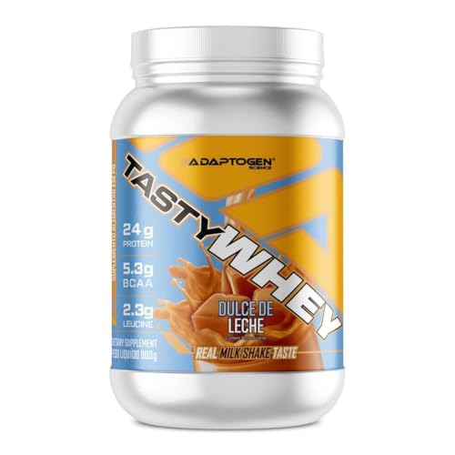 Adaptogen Science Tasty Whey Dulce de Leche 2 Lbs, multi-colored,...