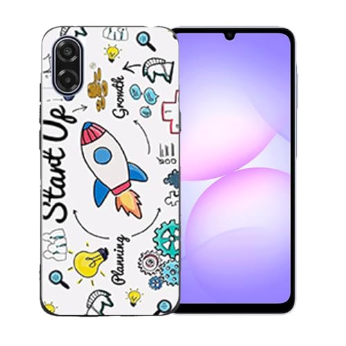 CongJiaLingXi�J�o�[�K�p ��Samsung Galaxy A07 5G (6.7")�A�_�炩���V���R�[���P�[�X�̏_��ȃo���p�[�h�Ռ�TPU�ی�?�̂���,LLM36