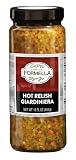 Enrico Formella | Hot Giardiniera Relish | Italian – Chicago Style Hot Pickled Vegetable Spread 16oz.