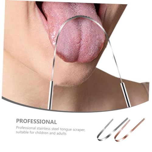 NOLITOY 2 Pçs Raspador De Língua Ferramentas De Limpeza De Língua Doméstica Ferramentas De Limpeza D