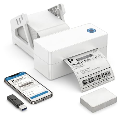 Imprimante étiquette thermique 4x6 avec support pour vos envois Colissimo et Shopify