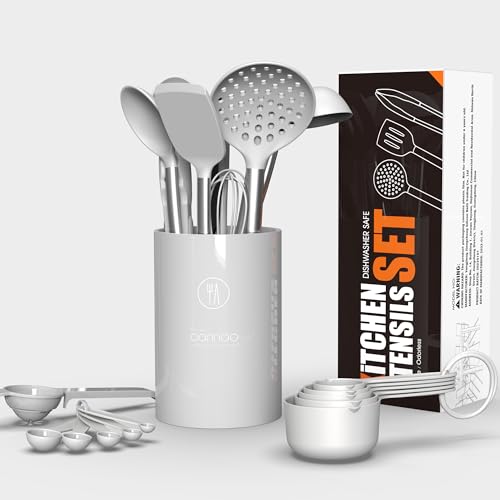 Large-Silicone-Cooking-Utensils-Set-Heat-Resistant-Kitchen-Utensils-SetsSpatulaSpoonTurner-TongsBrushWhiskStainless-Steel-Silicone-Cooking-Utensil-for-Nonstick-Cookware-Dishwasher-Safe-White