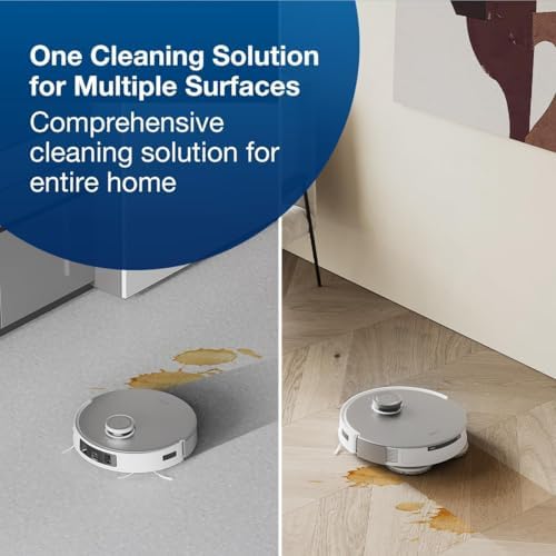 Image of ECOVACS Original Accessory Floor Cleaning Solution (1L x 2 Pack) for DEEBOT N /T /X /Y1 Series Robot Vacuums, Multi-Surface Liquid Formula (Not Compatible to Any Other Model)