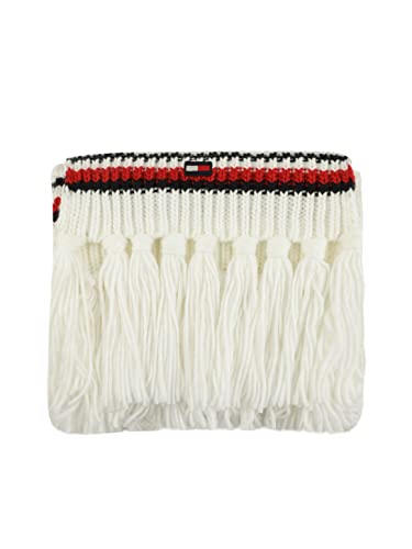 Tommy Hilfiger Women's Lattice Cable with Stripes Scarf, Ivory, One Size2