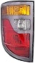 HEADLIGHTSDEPOT Tail Light Compatible with Honda Ridgeline 2006-2008 Pickup Truck Includes Left Driver Side Tail Light