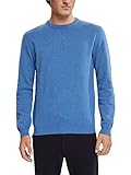 edc by ESPRIT Herren 082CC2I301 Pullover, 430/BLUE, XL