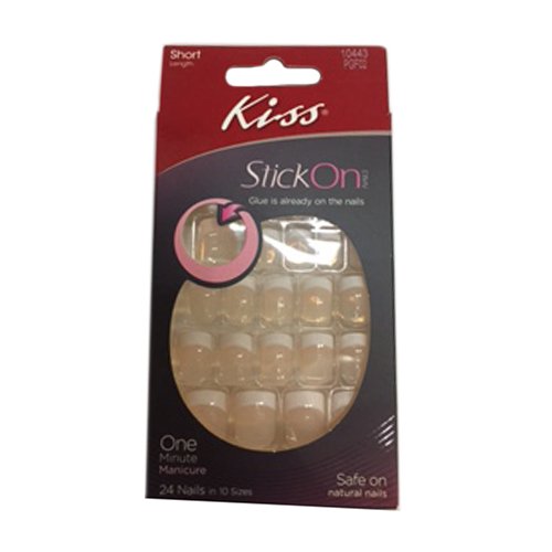 Buy Kiss 1 Easy Step Stick On Nails, French Femme 2 Ea Online at Low