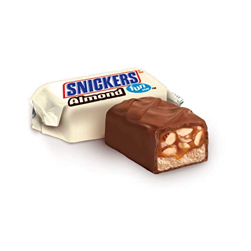 Snickers Fun Size Almond Milk Chocolate Candy Bars, 10.23 Oz Bag #TOP3