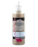 TULIP 17372 Dimensional Fabric Paint 4oz Metallic Gold
